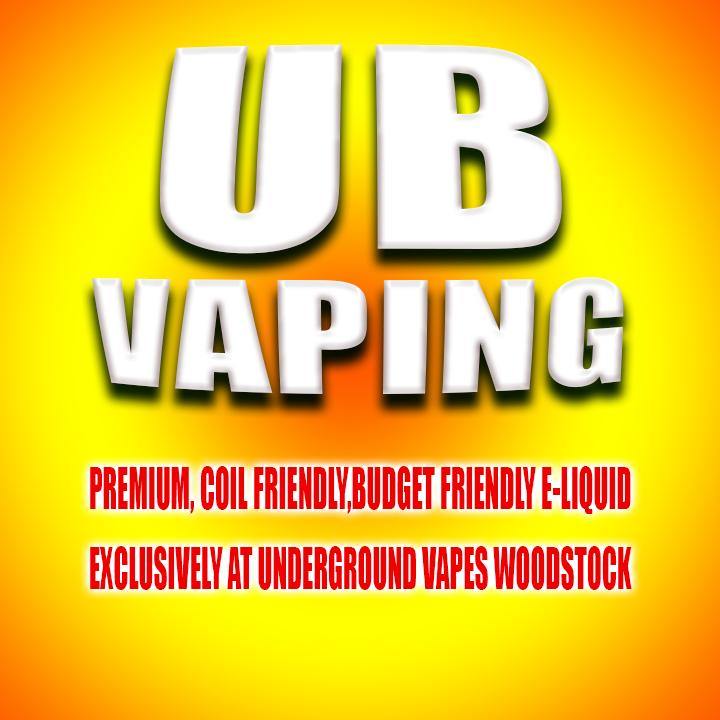 UB Vaping E Liquid by Underground Vapes Woodstock