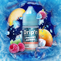 Drip'n Blast 30ml salt nic - Raspberry Peach Mango - Frozen raspberry, frozen peach, frozen mango  - Underground Vapes Woodstock and London