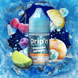 Drip'n Blast 30ml salt nic - Snazzy S Storm Ice - Frozen citrus, frozen cherry and frozen blue raspberry mix - Underground Vapes Woodstock and London