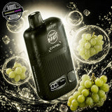 Flavour Beast CAPSL 30ml clear-tanked disposable in white grape ice flavour. Underground Vapes Woodstock and London