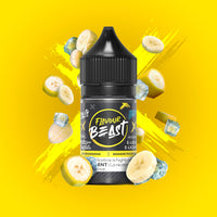 Flavour Beast Salt nic 20mg Bussin' Banana Ice - Underground Vapes Woodstock London