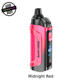 The GeekVape Aegis Boost 3 Starter Kit in red and black on a white background. Underground Vapes Woodstock and London