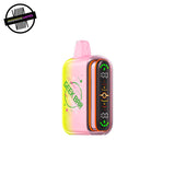 A pink and yellow 20ml disposable vape by Geek Bar. Underground Vapes Woodstock and London