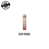 Geek Vape Sonder Q2 refillable vape device in a peach gradient colour, with a light peach colour at the top and dark peach on the bottom. Underground Vapes Woodstock and London