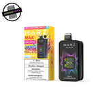 Marz Max disposable vape in red berry watermelon ice flavour on a white background. Underground Vapes Woodstock and London
