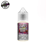 A 30ml bottle of salt nic vape juice by Redord Vapes in grappleberry ice flavour. Underground Vapes Woodstock and London