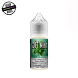 A 30ml bottle of salt nic vape juice by Redord Vapes in mint flavour. Underground Vapes Woodstock and London