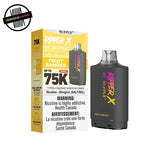 Ripper X 20ml pod and packaging by RufPuf in Fruit Ranger flavour on a white background. Underground Vapes Woodstock and London