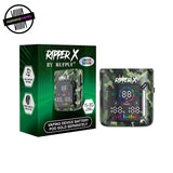 Camo green Ripper X Ultra battery with digital display. Underground Vapes Woodstock and London