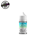 A 30ml bottle of salt nic e-liquid by STLTH in mint flavour. Underground Vapes Woodstock and London