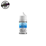 A 30ml bottle of salt nic e-liquid by STLTH in blue razz flavour. Underground Vapes Woodstock and London