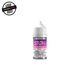 A 30ml bottle of salt nic e-liquid by STLTH in kiwi, dragonfruit and berry ice flavour. Underground Vapes Woodstock and London