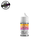 A 30ml bottle of salt nic e-liquid by STLTH in lychee melon ice flavour. Underground Vapes Woodstock and London