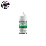 A 30ml bottle of salt nic e-liquid by STLTH in white grape ice flavour. Underground Vapes Woodstock and London