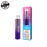 Purple STLTH vape device with packaging on a white background. Underground Vapes Woodstock and London