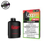 A black 30ml prefilled pod by STLTH for the Loop Max battery in strawberry kiwi flavour. Underground Vapes Woodstock and London