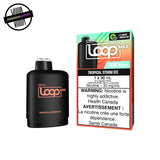 A black 30ml prefilled pod by STLTH for the Loop Max battery in tropical ice flavour. Underground Vapes Woodstock and London