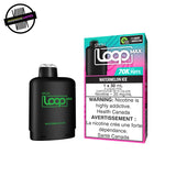 A black 30ml prefilled pod by STLTH for the Loop Max battery in watermelon ice flavour. Underground Vapes Woodstock and London
