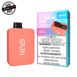 Pink STLTH Titan Pro 20ml Disposable in fruit punch ice flavour. Underground Vapes Woodstock and London