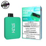 Teal STLTH Titan Pro 20ml Disposable in smooth mint flavour. Underground Vapes Woodstock and London
