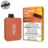 Brown STLTH Titan Pro 20ml Disposable in tobacco flavour. Underground Vapes Woodstock and London