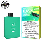 Teal STLTH Titan Pro 20ml Disposable in sour citrus ice flavour. Underground Vapes Woodstock and London