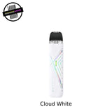 A white stick-style refillable vape device from the Uwell Caliburn Air lineup on a white background. Underground Vapes Woodstock and London
