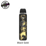 The Caliburn G5 kit in metallic gold and black. Underground Vapes Woodstock and London