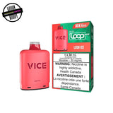 A pink prefilled 30ml pod by Vice in Lush Ice flavour. Compatible with the STLTH Loop Max battery. Underground Vapes Woodstock and London