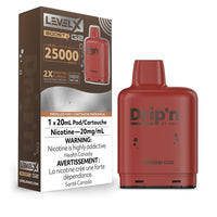 Level X - 20ml Drip'n Pods 15/25k Puffs