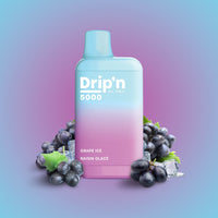 Envi Drip'n Disposable - Grape Ice - Underground Vapes Woodstock