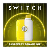 Mr. Fog Switch - Raspberry Banana Ice - Underground Vapes Woodstock